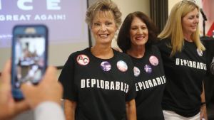 Donne "deplorevoli" sostenitrici di Trump